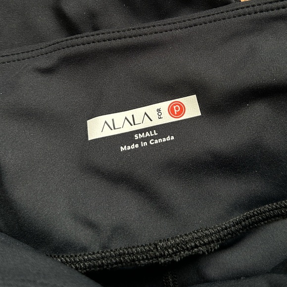 [alala] blue and black mesh panel leggings - Picture 6 of 6